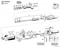 Bosch 0 602 222 004 ---- Straight Grinders Spare Parts